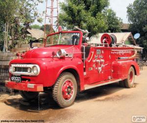 пазл Пожарная машина, Бирма